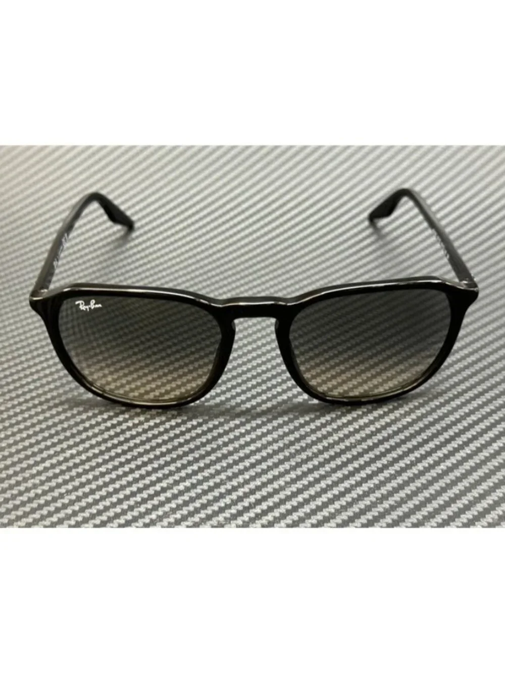 New Ray-Ban Men Black Sunglasses 55-20-145